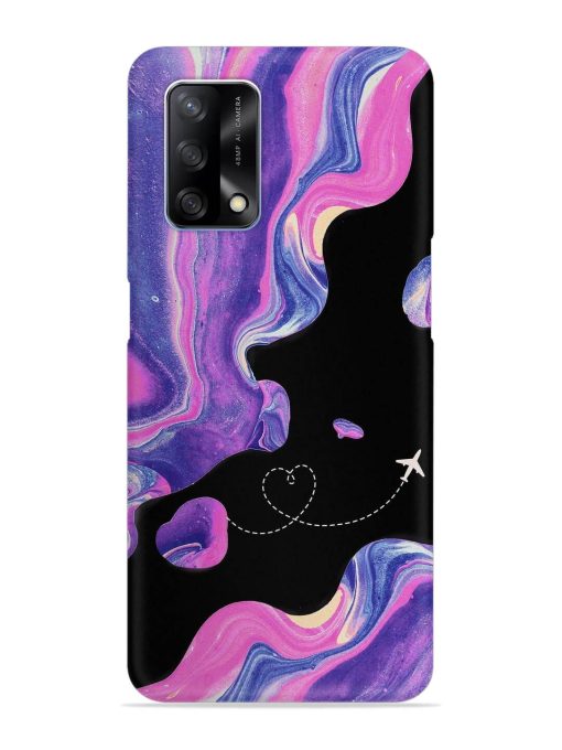 Glitter Art Snap Case for Oppo F19 Zapvi