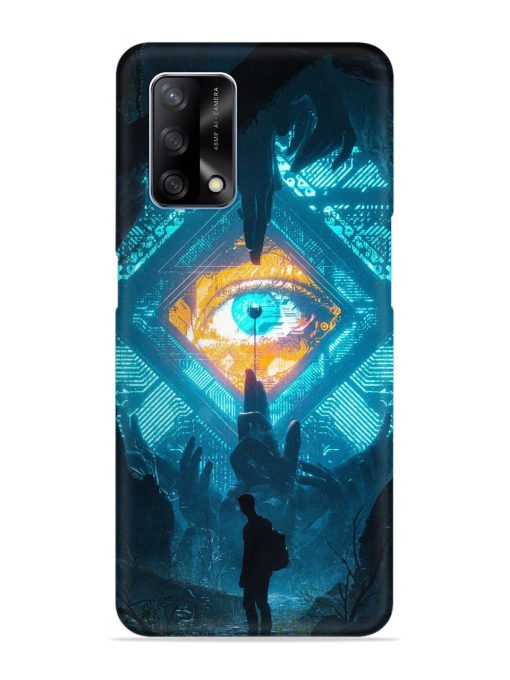 Arcane Eye Snap Case for Oppo F19 Zapvi