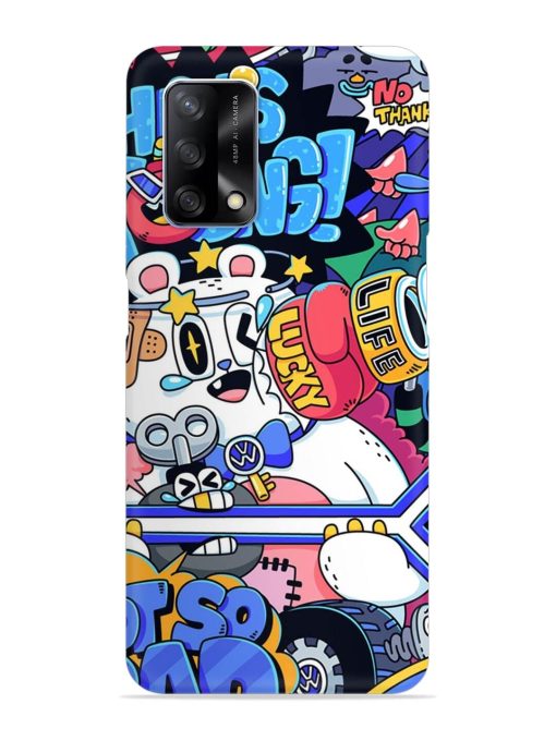 Universal Doodle Snap Case for Oppo F19