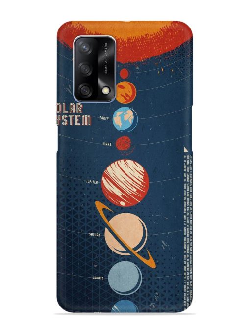 Solar System Vector Snap Case for Oppo F19