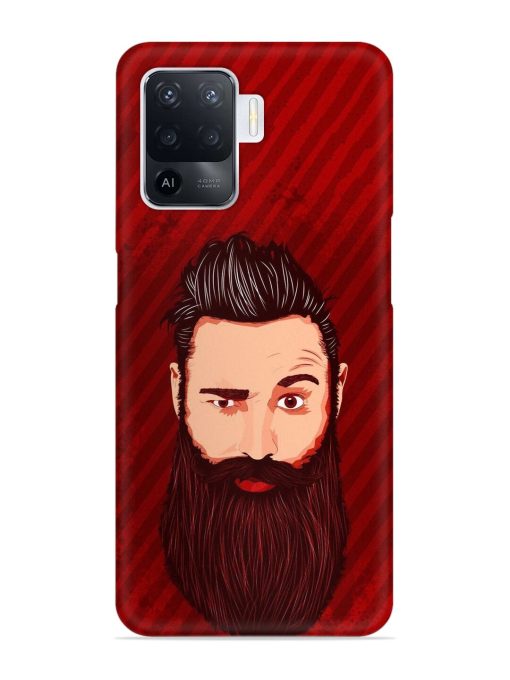 Beardo Man Snap Case for Oppo F19 Pro Zapvi