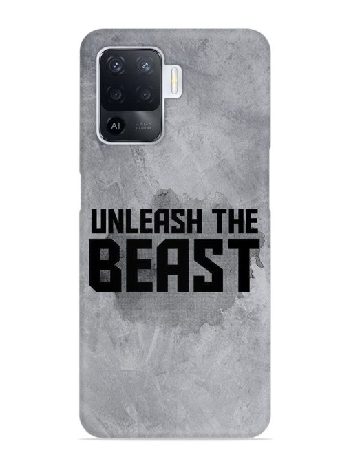 Unleash The Beast Snap Case for Oppo F19 Pro Zapvi