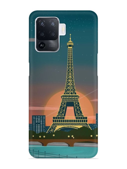 Scenery Architecture France Paris Snap Case for Oppo F19 Pro Zapvi