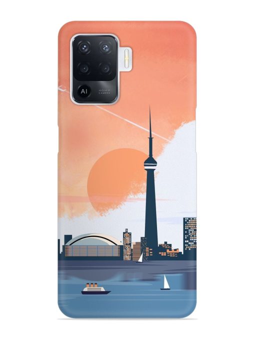 Toronto Canada Snap Case for Oppo F19 Pro