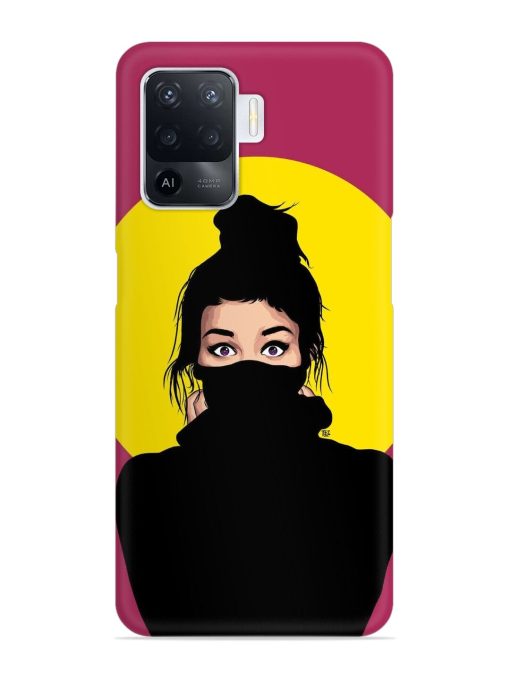 Girly Vector Snap Case for Oppo F19 Pro Zapvi