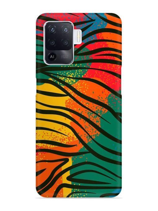 Bright Colorful Snap Case for Oppo F19 Pro