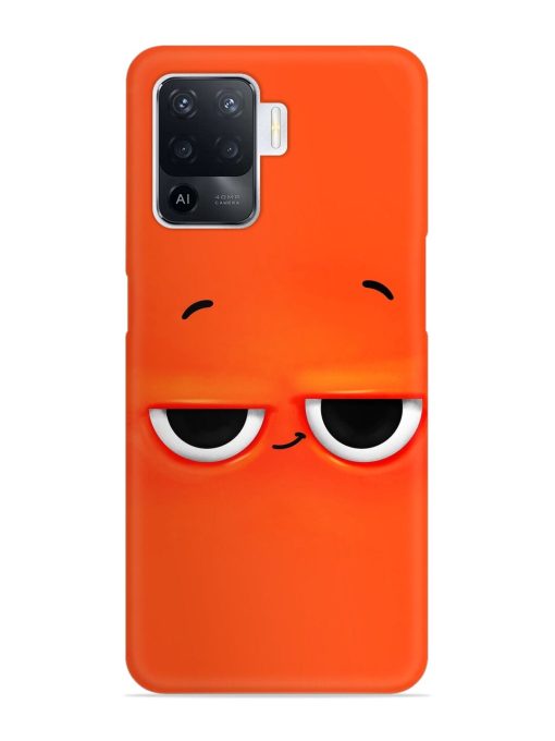 Smiley Face Snap Case for Oppo F19 Pro Zapvi