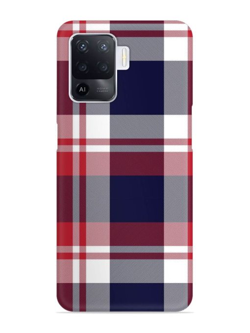 Classic Plaid Tartan Snap Case for Oppo F19 Pro Zapvi