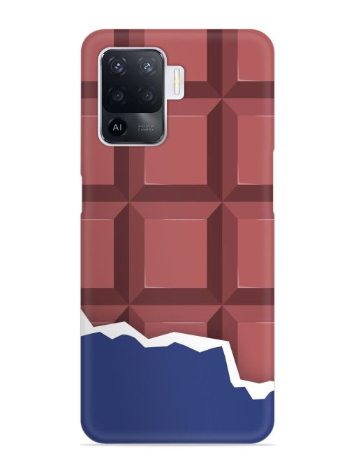 Chocolate Vector Art Snap Case for Oppo F19 Pro