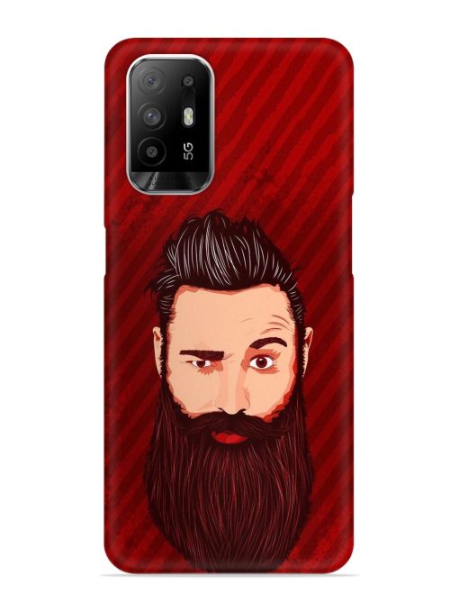 Beardo Man Snap Case for Oppo F19 Pro Plus