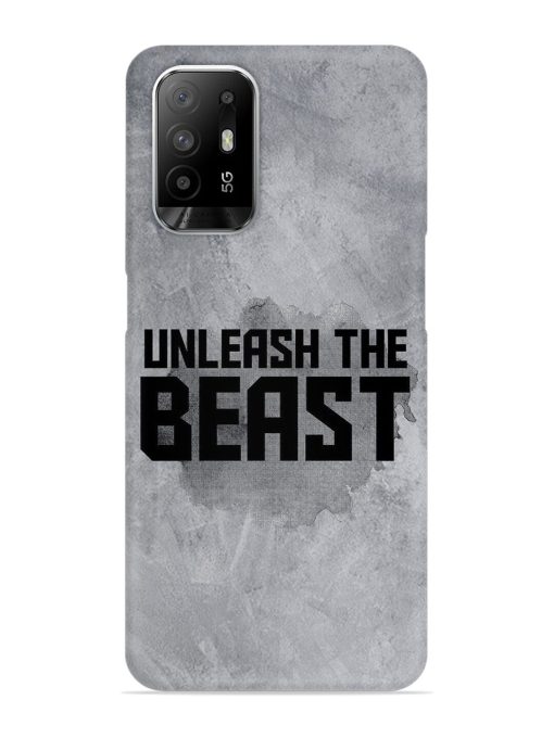 Unleash The Beast Snap Case for Oppo F19 Pro Plus