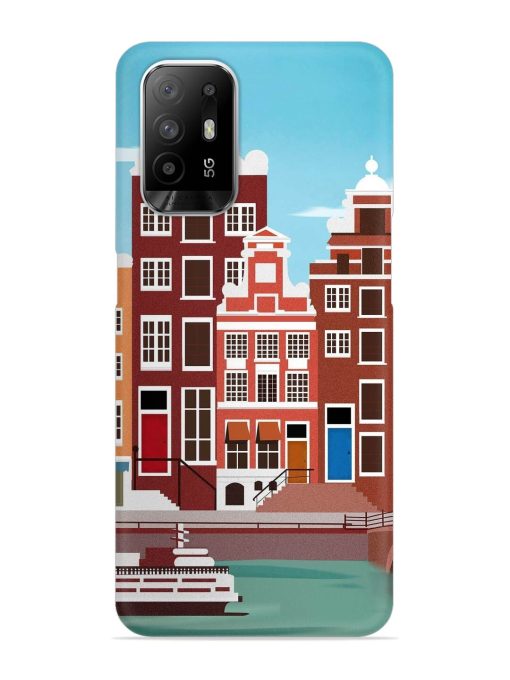 Scenery Architecture Amsterdam Landscape Snap Case for Oppo F19 Pro Plus Zapvi