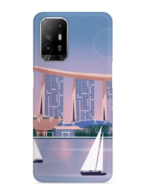 Singapore Scenery Architecture Snap Case for Oppo F19 Pro Plus