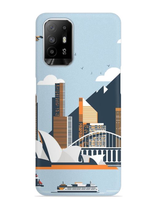 Sydney Opera Landscape Snap Case for Oppo F19 Pro Plus