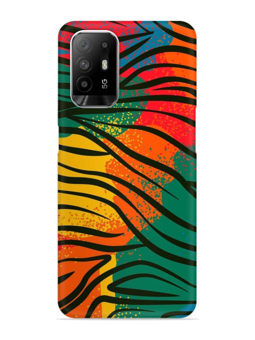 Bright Colorful Snap Case for Oppo F19 Pro Plus Zapvi