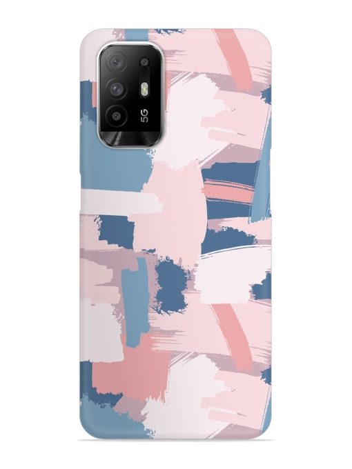 Vector Seamless Grunge Snap Case for Oppo F19 Pro Plus