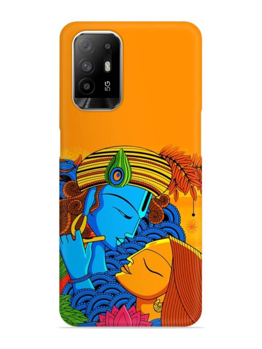 Illustration Hindu Goddess Snap Case for Oppo F19 Pro Plus Zapvi