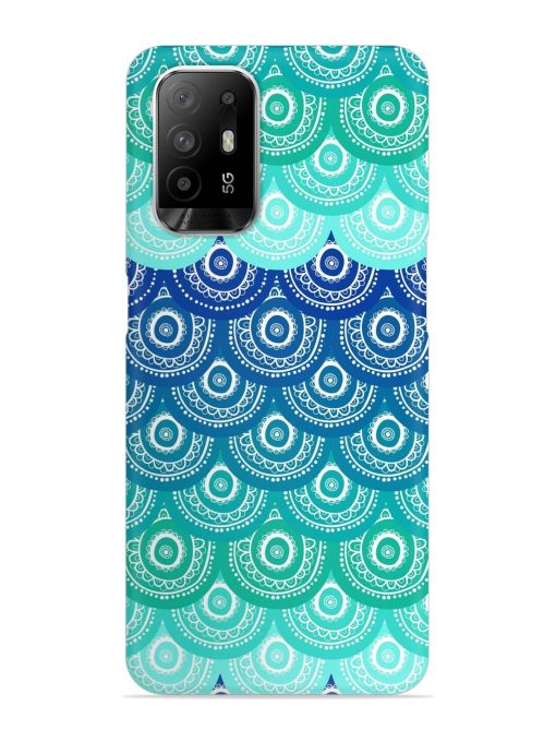 Ethnic Seamless Pattern Snap Case for Oppo F19 Pro Plus