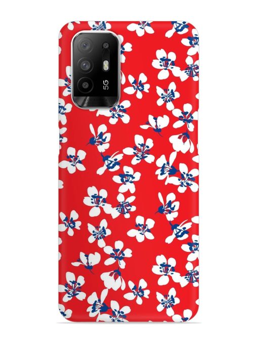 Hand Drawn Abstract Snap Case for Oppo F19 Pro Plus