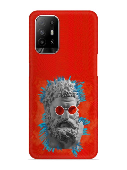 Contemporary Art Concept Snap Case for Oppo F19 Pro Plus Zapvi