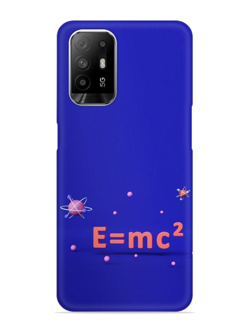 Formula Relativity Equation Snap Case for Oppo F19 Pro Plus Zapvi