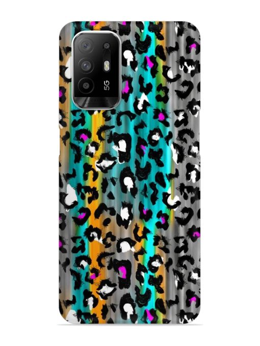 Mix Animal Skin Snap Case for Oppo F19 Pro Plus Zapvi