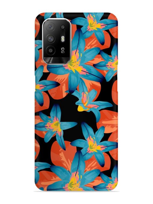 Philippine Flowers Seamless Snap Case for Oppo F19 Pro Plus