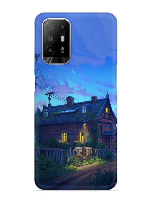 Beautiful Village House Snap Case for Oppo F19 Pro Plus Zapvi