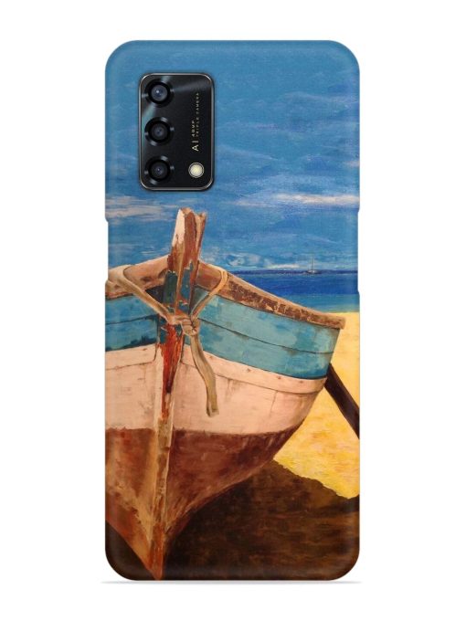 Canvas Painting Snap Case for Oppo F19S Zapvi