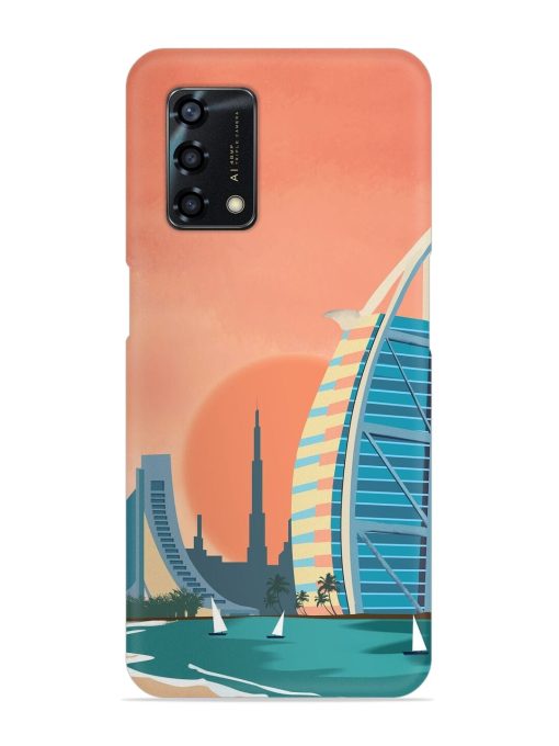 Dubai Architectural Scenery Snap Case for Oppo F19S