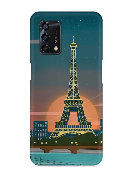 Scenery Architecture France Paris Snap Case for Oppo F19S