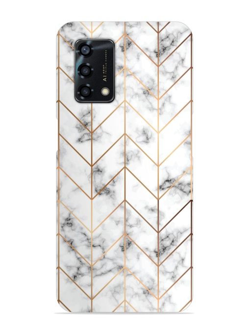 Vector Marble Texture Snap Case for Oppo F19S Zapvi