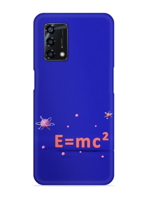 Formula Relativity Equation Snap Case for Oppo F19S