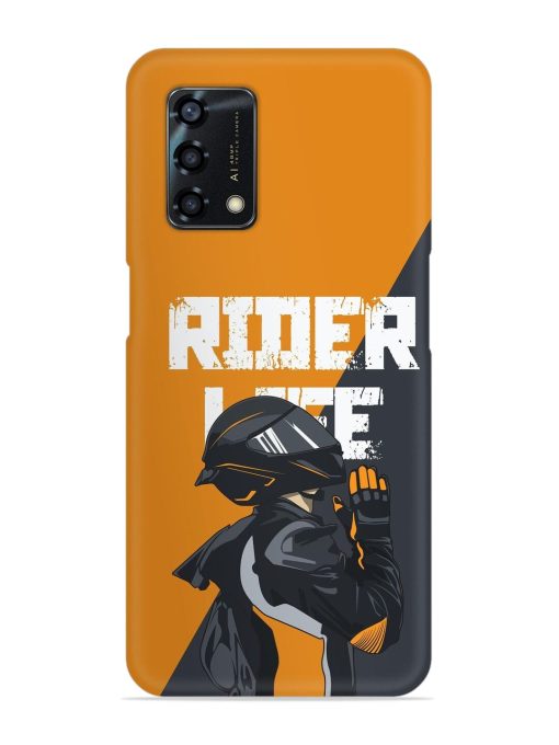 Rider Life Snap Case for Oppo F19S Zapvi