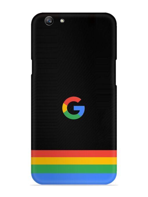 Google Logo Art Snap Case for Oppo F1S Zapvi