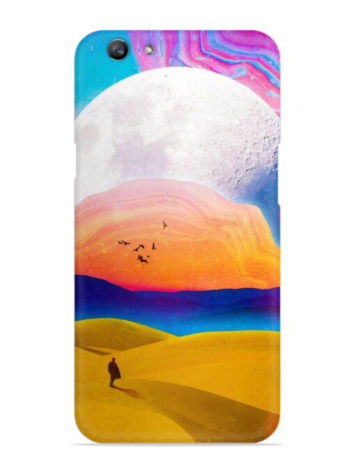 Sandy Desert Snap Case for Oppo F1S Zapvi