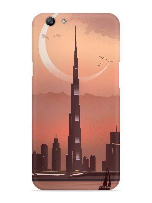 Landmark Burj Khalifa Snap Case for Oppo F1S Zapvi