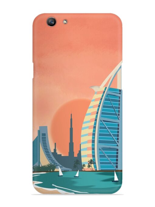 Dubai Architectural Scenery Snap Case for Oppo F1S Zapvi