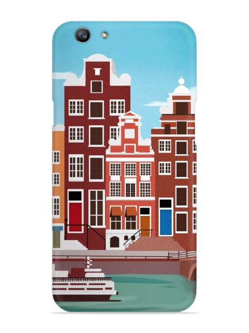 Scenery Architecture Amsterdam Landscape Snap Case for Oppo F1S Zapvi