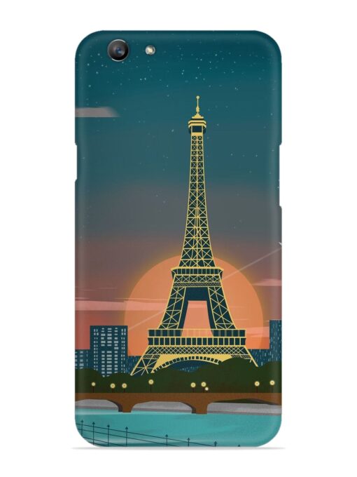 Scenery Architecture France Paris Snap Case for Oppo F1S Zapvi