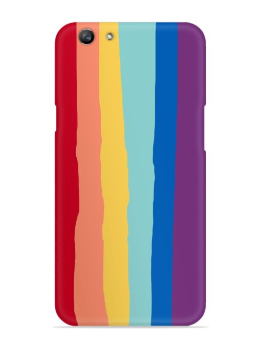 Rainbow Genuine Liquid Snap Case for Oppo F1S Zapvi