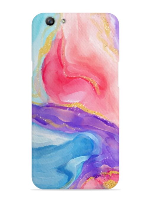 Watercolor Gradient Snap Case for Oppo F1S Zapvi