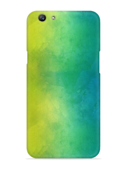 Yellow Green Gradient Snap Case for Oppo F1S Zapvi