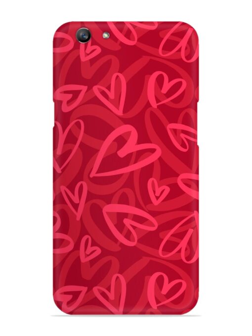 Seamless Romantic Pattern Snap Case for Oppo F1S Zapvi