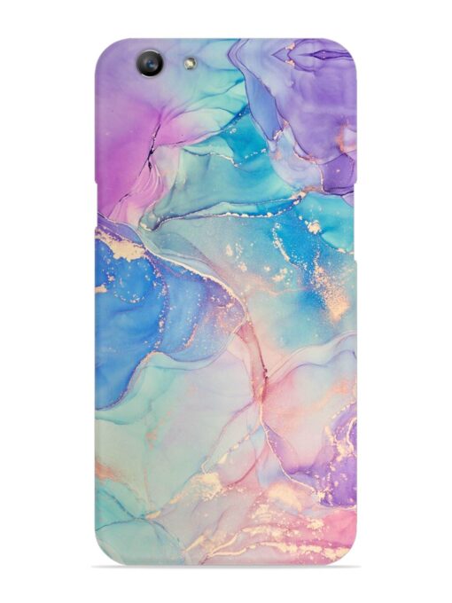 Alcohol Ink Colors Snap Case for Oppo F1S Zapvi