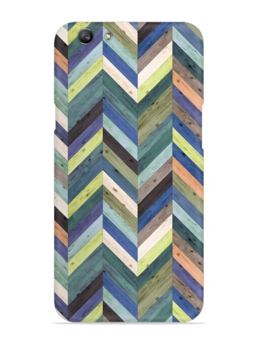 Chevron Random Color Snap Case for Oppo F1S Zapvi