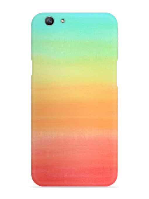 Background Sky Watercolor Snap Case for Oppo F1S