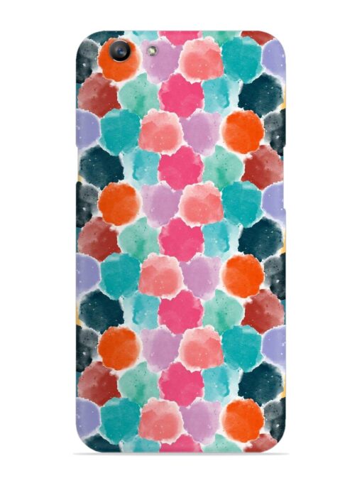 Colorful Seamless Pattern Snap Case for Oppo F1S Zapvi