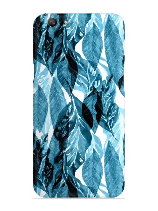 Leaves Pattern Jungle Snap Case for Oppo F1S