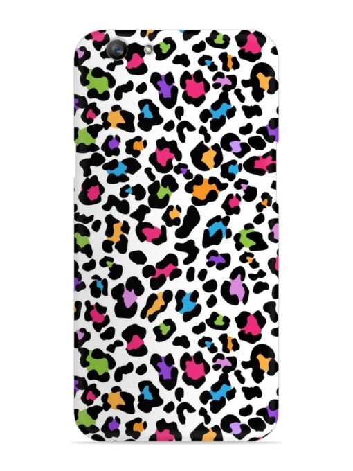 Seamless Leopard Pattern Snap Case for Oppo F1S Zapvi